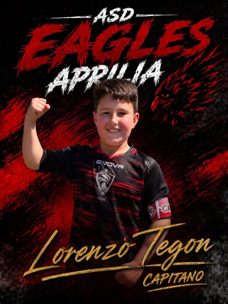 Lorenzo Tegon (capitano) - Eagles Aprilia Scuola Calcio